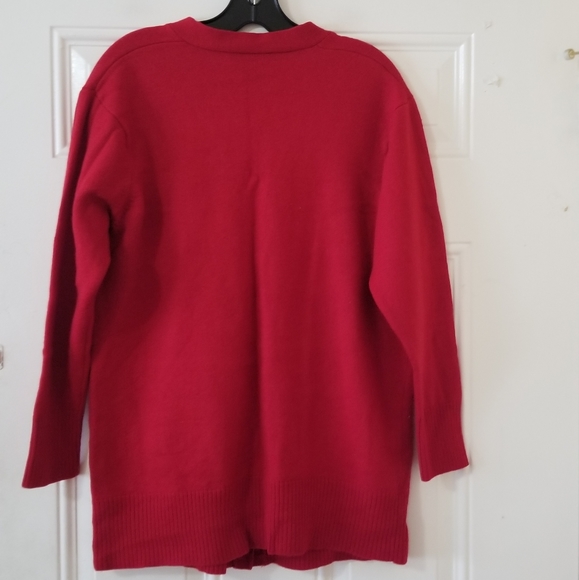 Classiques Entier 100% Pure New Wool Button Down Sweaters - Picture 7 of 8